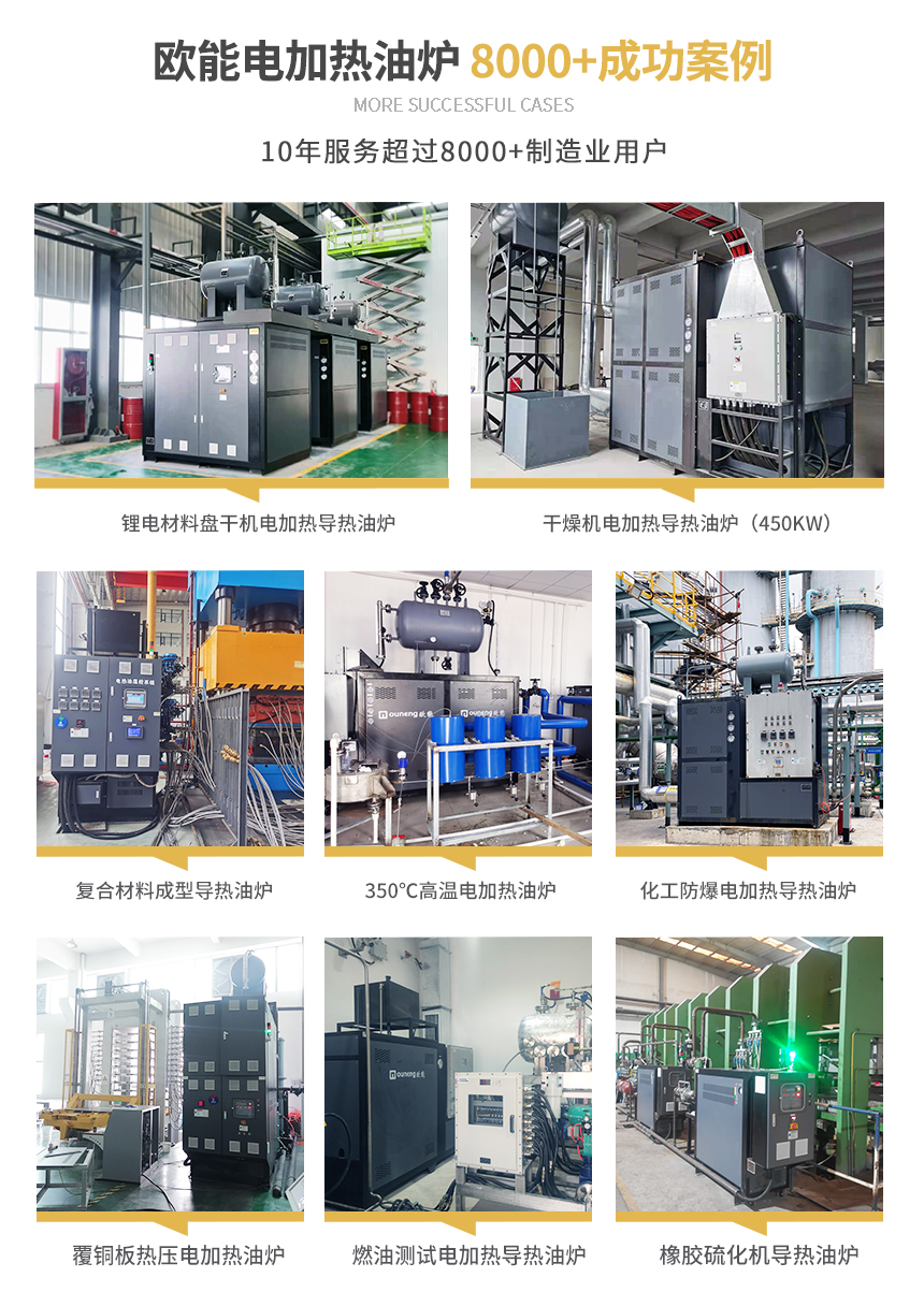 電熱有機(jī)熱載體爐案例